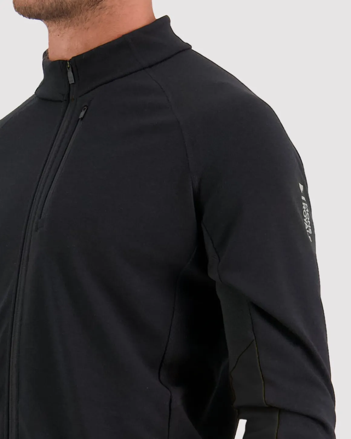 Approach Merino Gridlock Jacket - Black