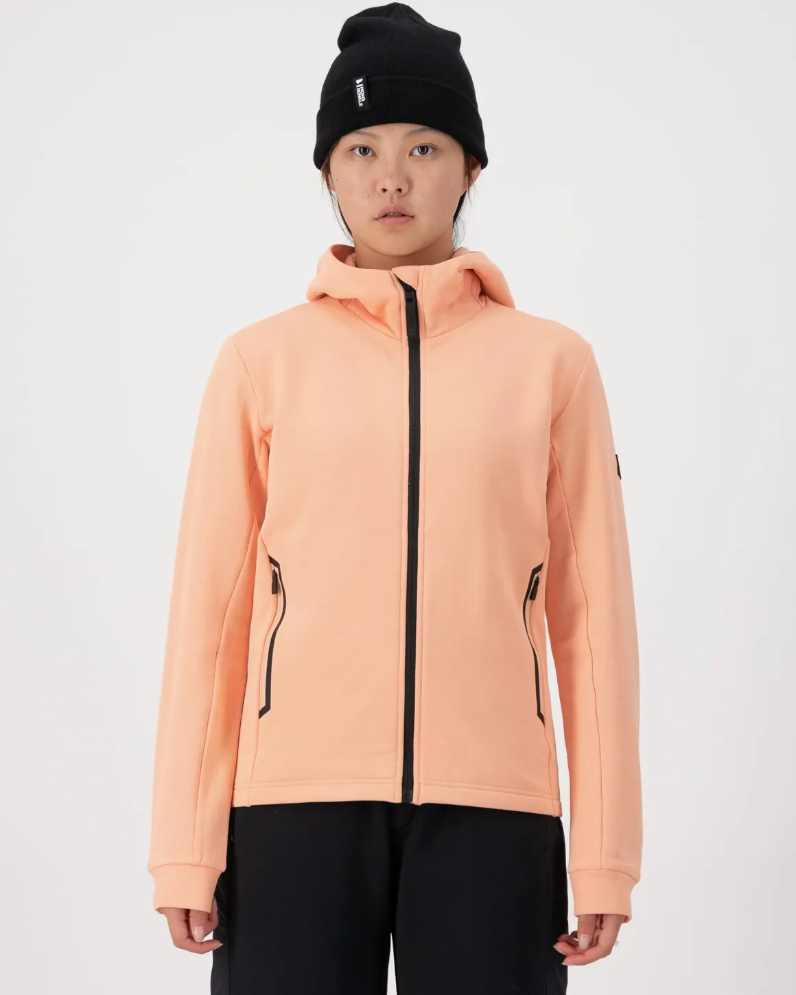 Arcadia Merino Fleece Hoody - Melon