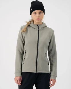 Arcadia Merino Fleece Hoody - Dried Sage