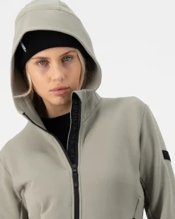 Arcadia Merino Fleece Hoody - Dried Sage