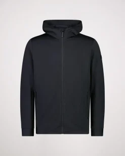 Arcadia Merino Fleece Hoody - Black