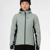 Arete Merino Insulated Hooded Jacket - Eucalyptus