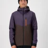 Arete Merino Insulated Hooded Jacket - Indigo / Cedar