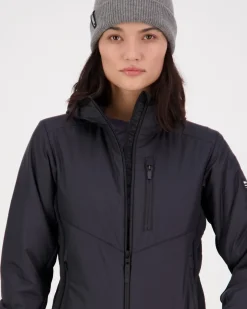 Arete Merino Insulated Hooded Jacket - Black