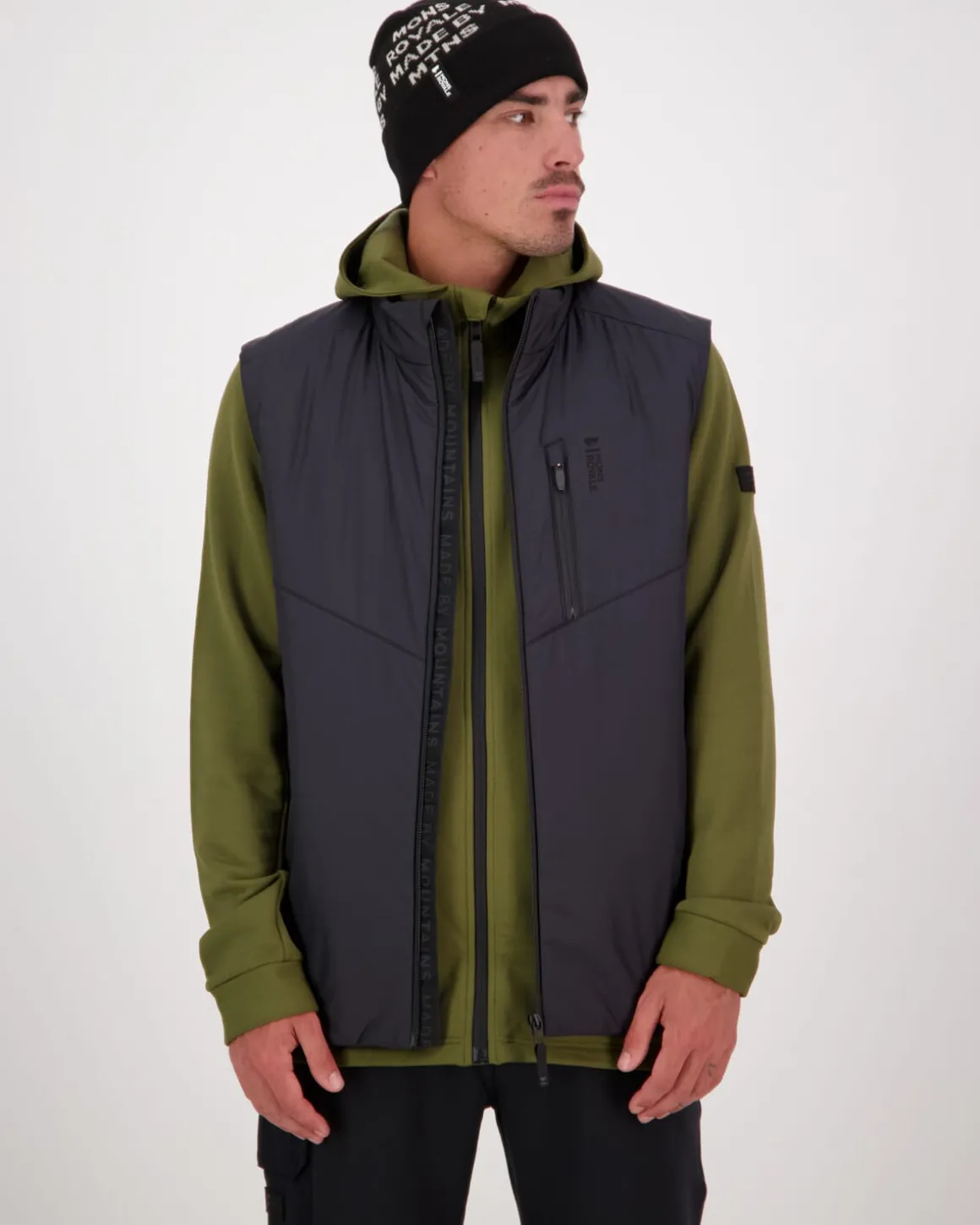 Arete Merino Insulated Vest - Black