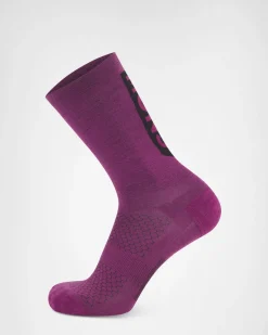 Atlas Merino Crew Sock - Ultraviolet