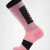 Atlas Merino Snow Sock - Dusty Pink