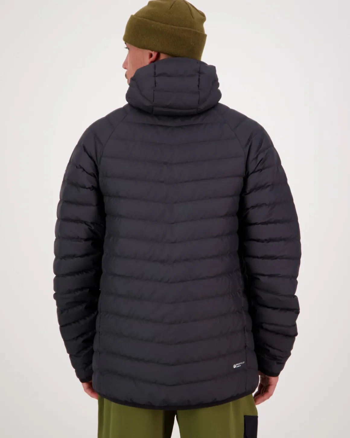 Atmos Wool x Down Insulated Hood - Black