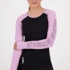 Bella Merino Long Sleeve - Orchid Black