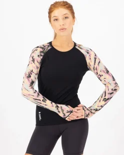 Bella Merino Long Sleeve - Rad Things / Black