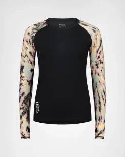 Bella Merino Long Sleeve - Rad Things / Black