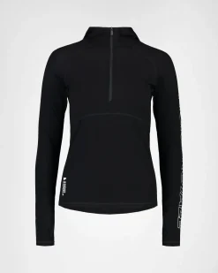 Bella Merino Long Sleeve Hood - Black