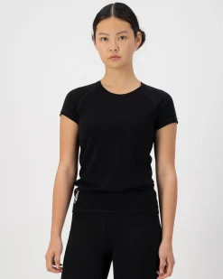 Bella Merino T-Shirt - Black