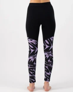 Cascade Merino Base Layer Legging - Signal Lost Lupin