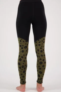 Cascade Merino Base Layer Legging - Aoraki Lily