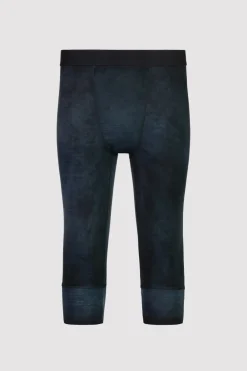 Cascade Merino Base Layer 3/4 Legging - Storm Wash