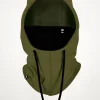 Decade Merino Fleece Hood - Dark Olive