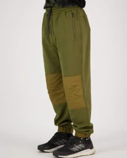 Decade Merino Fleece Pants - Forest Floor