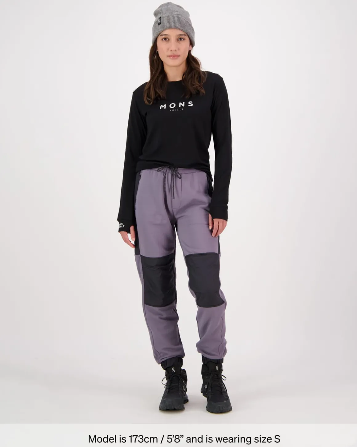 Decade Merino Fleece Pants - Shark