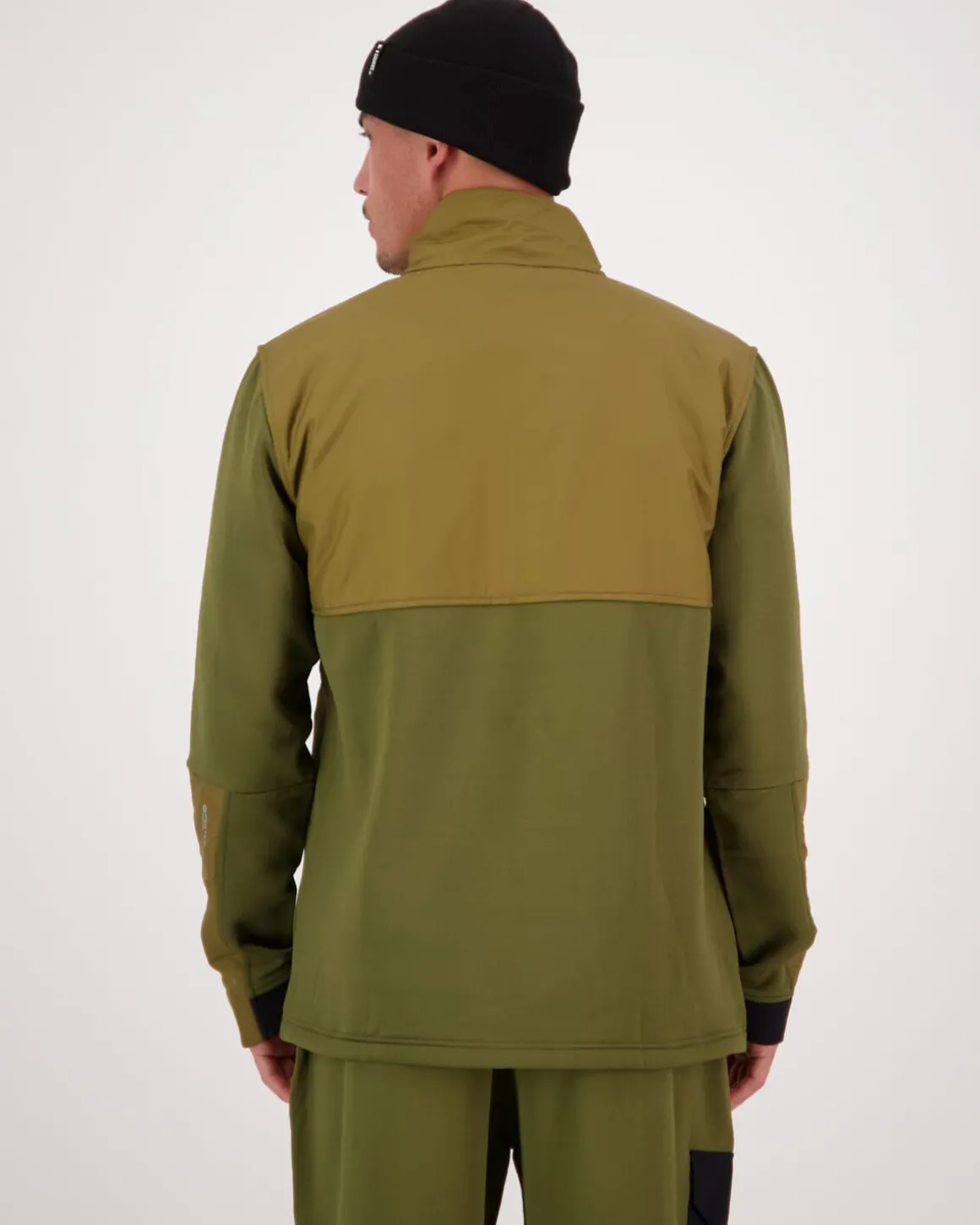Decade Merino Fleece Pullover - Forest Floor
