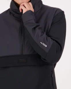 Decade Merino Fleece Pullover - Black