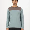 Diversion Merino Bike Jersey Long Sleeve - Desert Sage / Iron