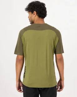 Diversion Merino Bike Jersey Short Sleeve - Fern / Olive