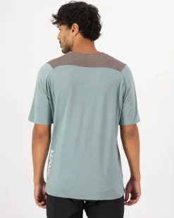 Diversion Merino Bike Jersey Short Sleeve - Desert Sage / Iron
