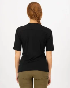 Diversion Merino Bike Jersey Short Sleeve - Black