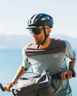 Diversion Merino Bike Jersey Short Sleeve - Desert Sage / Iron