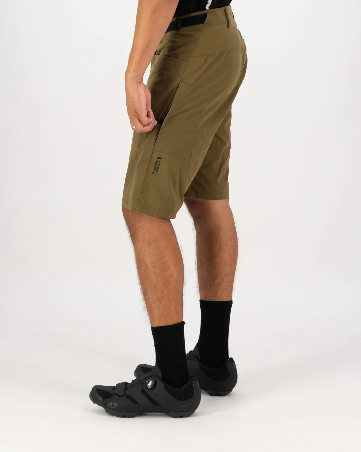 Diversion Merino Trail Shorts - Dark Olive
