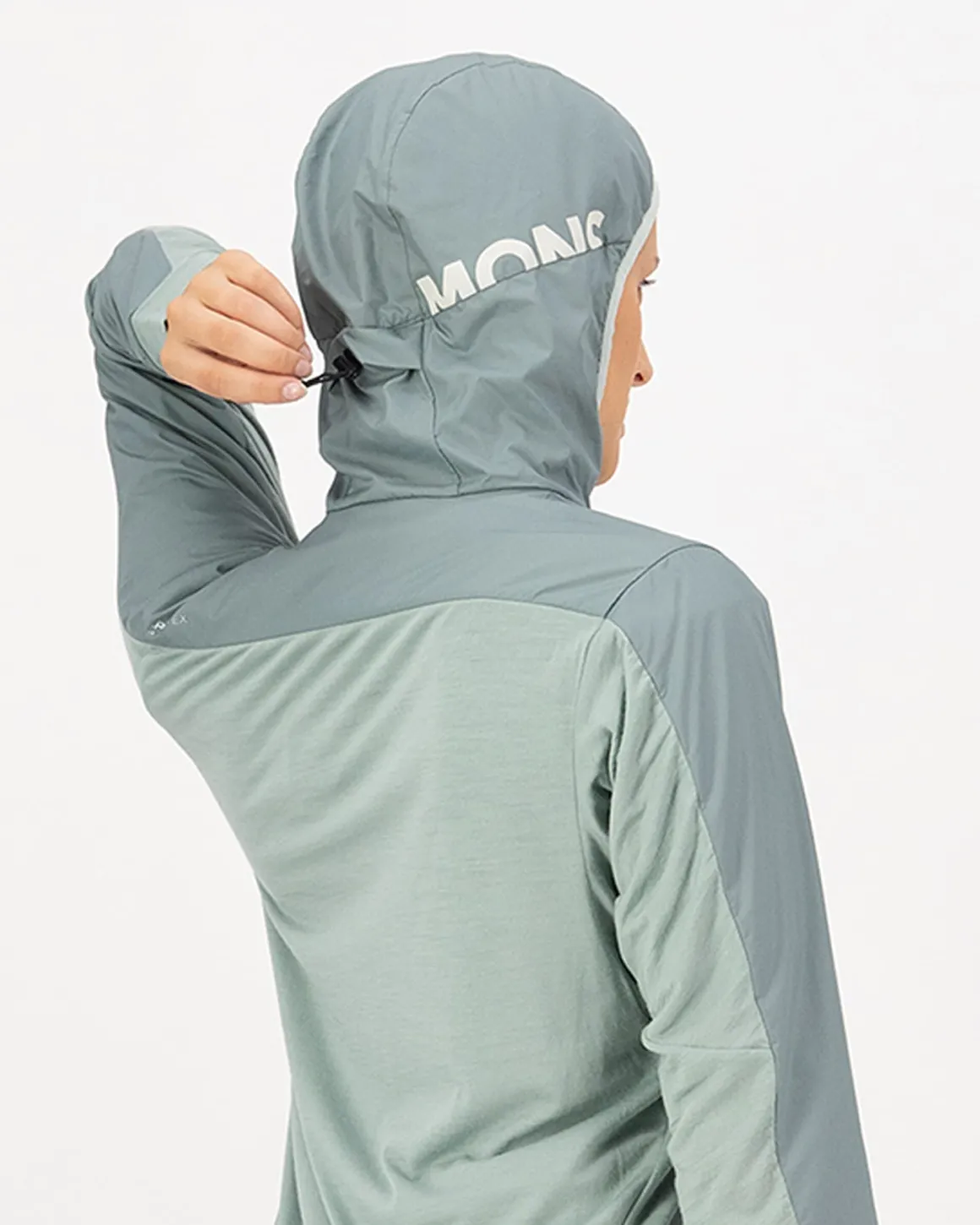 Diversion Merino Wind Jacket - Dew / Desert Sage