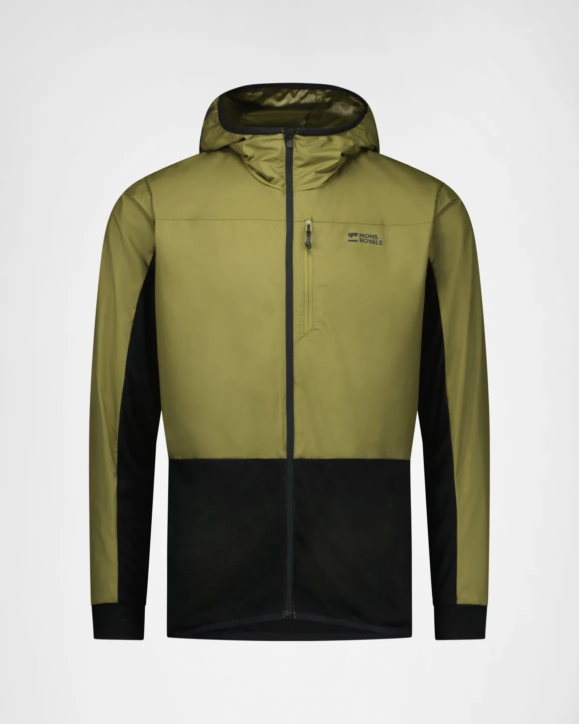 Diversion Merino Wind Jacket - Fern / Black