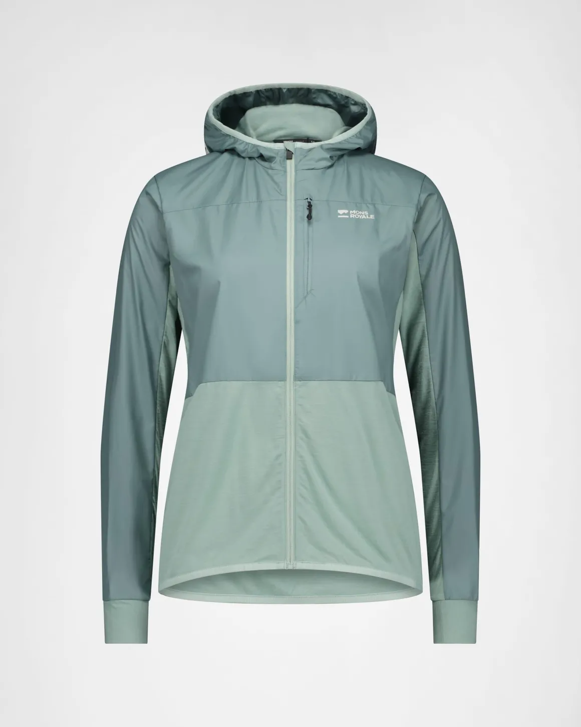 Diversion Merino Wind Jacket - Dew / Desert Sage