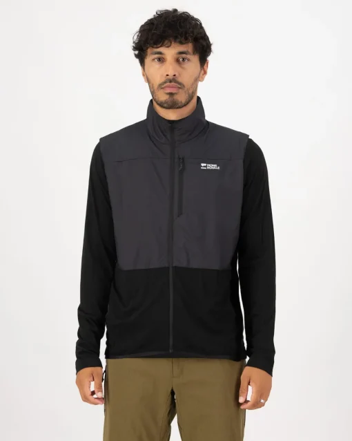Diversion Merino Wind Vest - Black