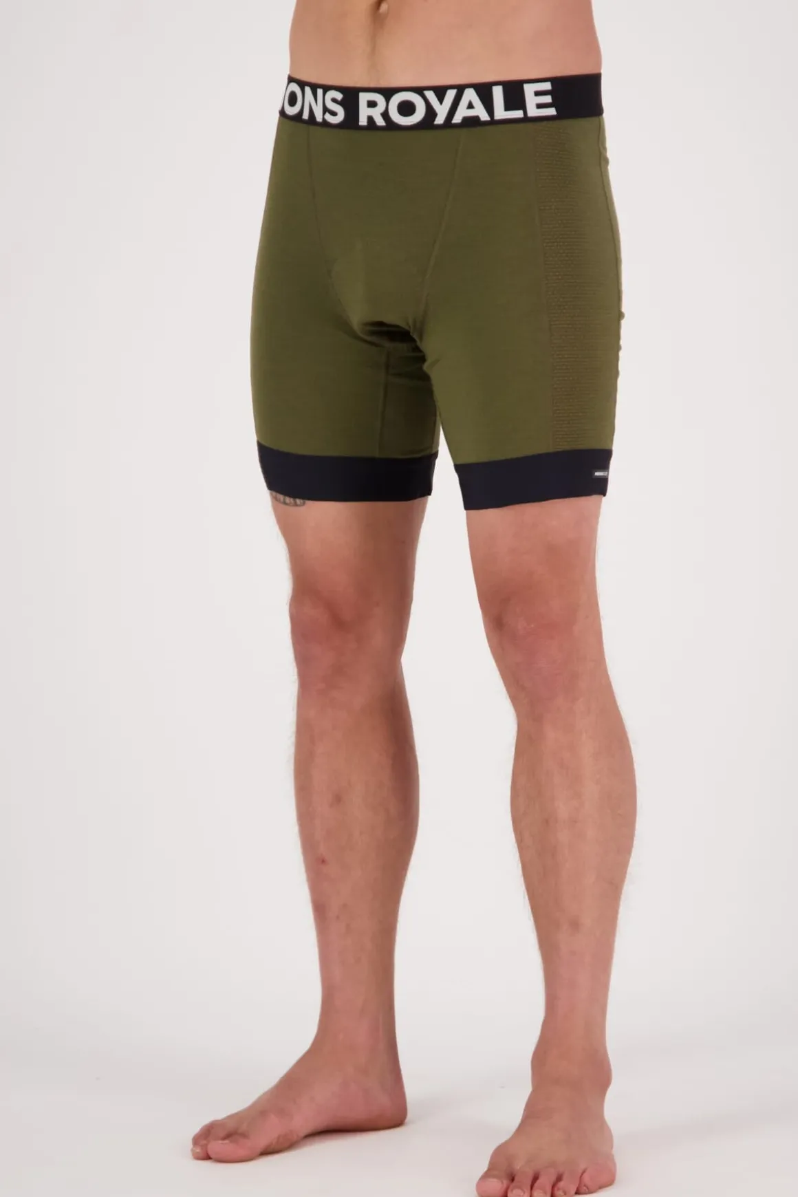 Epic Merino Bike Liner - Dark Olive