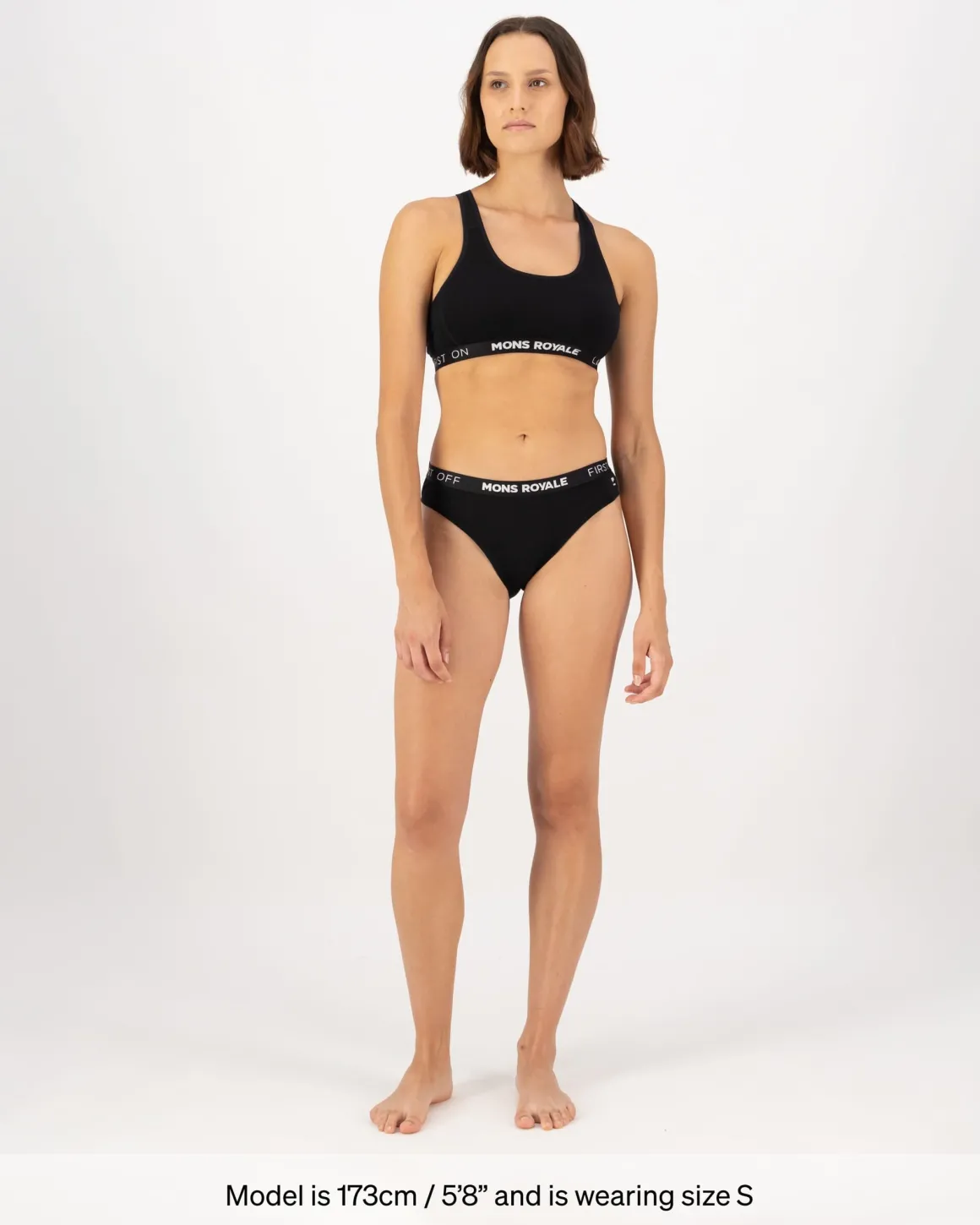 Folo Merino Briefs - Black