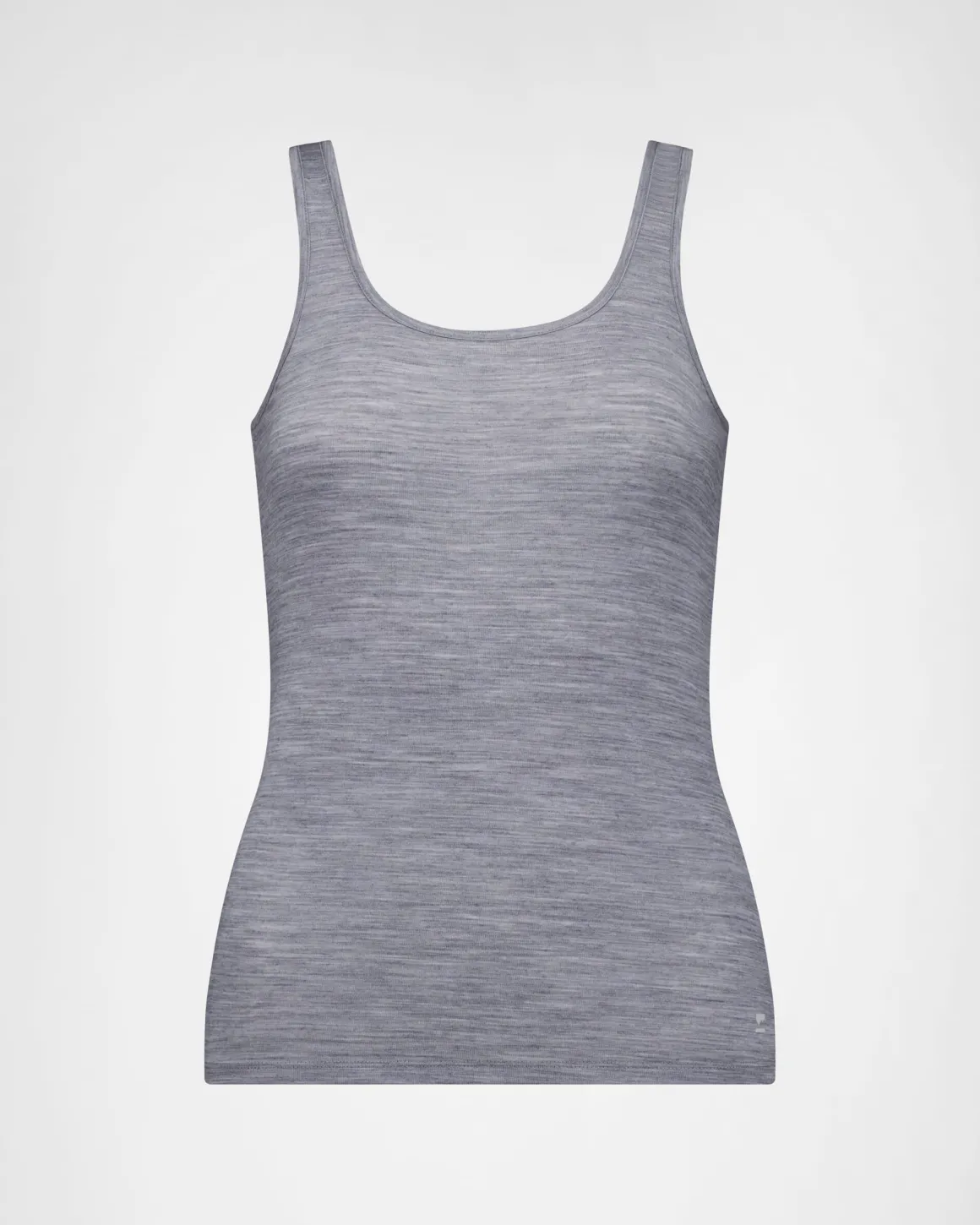 Folo Merino Tank - Grey Heather