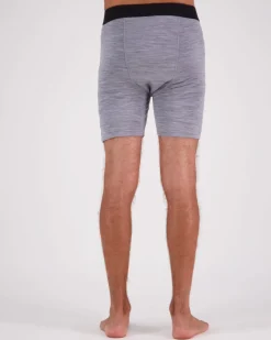 Hold 'em Merino Boxer - Grey Heather