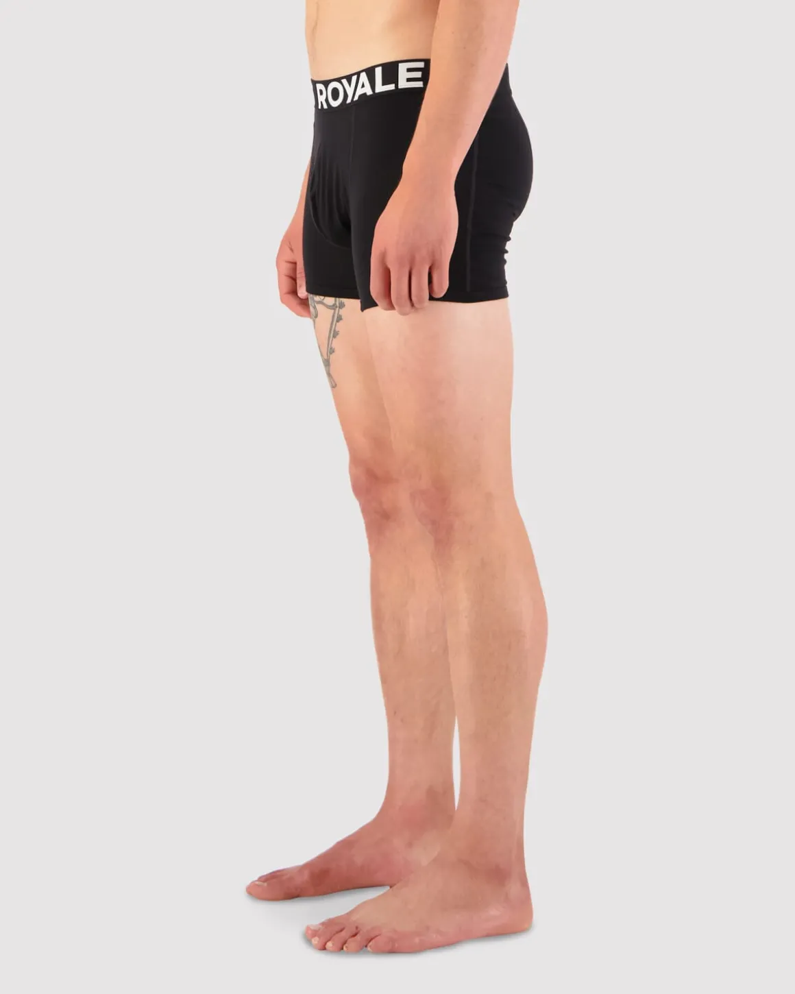 Hold 'em Shorty Merino Boxer - Black