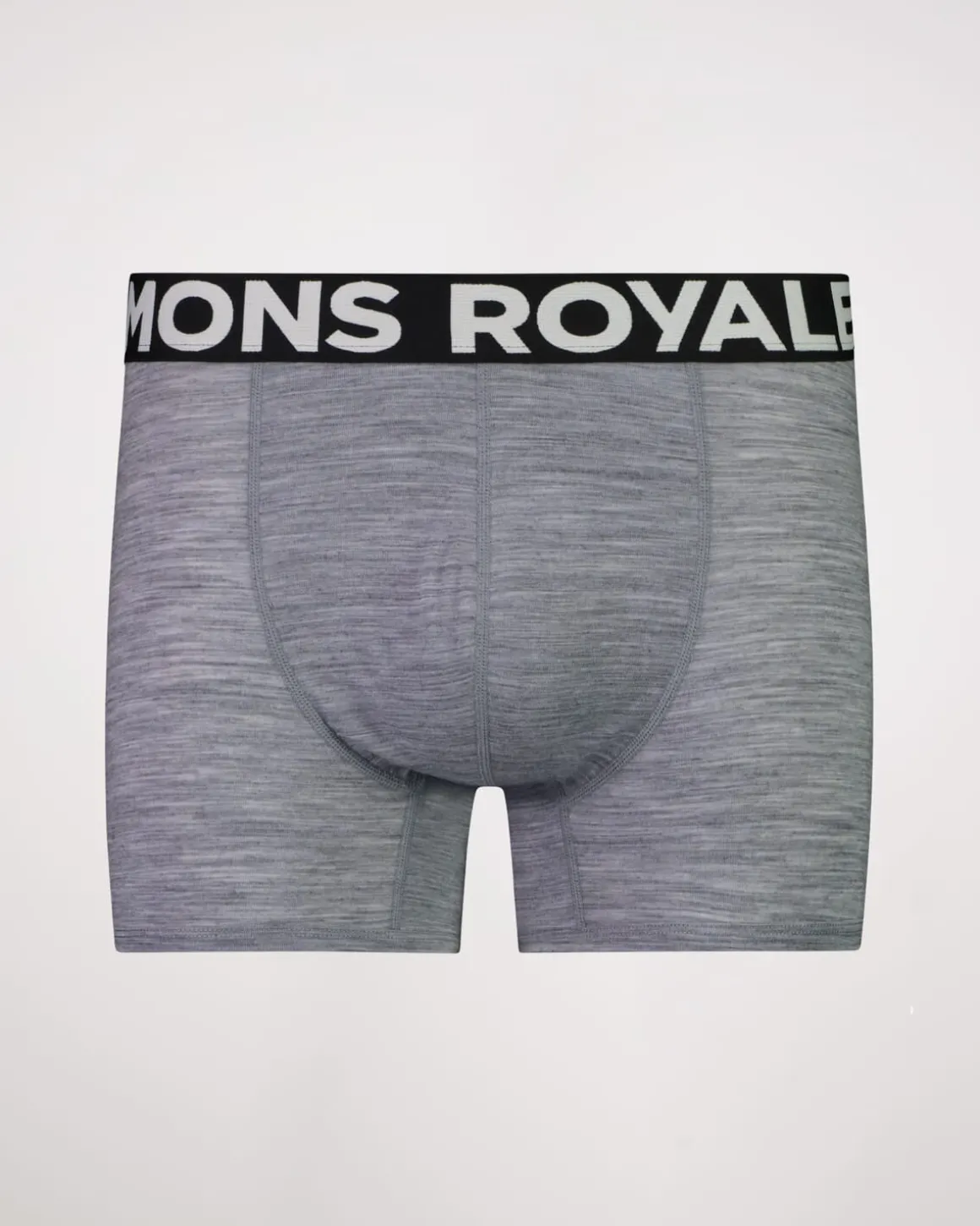 Hold 'em Shorty Merino Boxer - Grey Heather