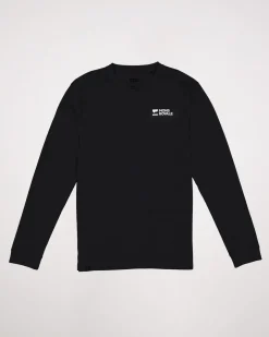 Icon Merino Classic Long Sleeve - Black