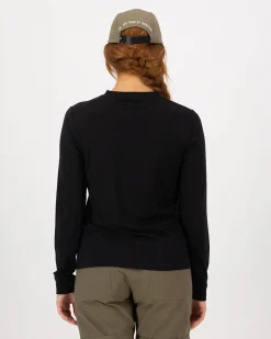 Icon Merino Long Sleeve - Black