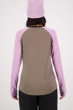 Icon Merino Raglan Long Sleeve - Orchid Dawn