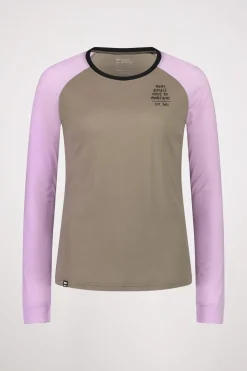 Icon Merino Raglan Long Sleeve - Orchid Dawn