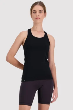 Icon Merino Tank - Black