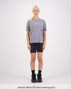 Icon Merino T-Shirt - Grey Heather