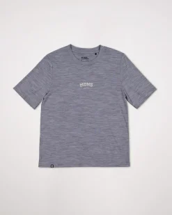 Icon Merino T-Shirt - Grey Heather