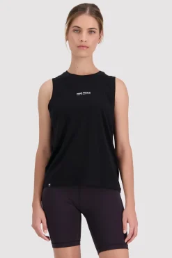 Icon Relaxed Merino Tank - Black
