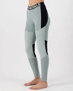 Olympus Merino Base Layer Legging - Glacier / Dew / Black